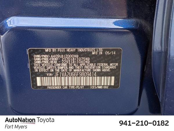 2015 Subaru WRX STI Limited AWD All Wheel Drive SKU:F9809414 - cars... for sale in Fort Myers, FL – photo 21
