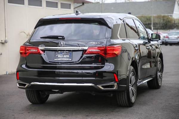 2017 Acura MDX suv Crystal Black Pearl - - by dealer for sale in Sacramento, NV – photo 6