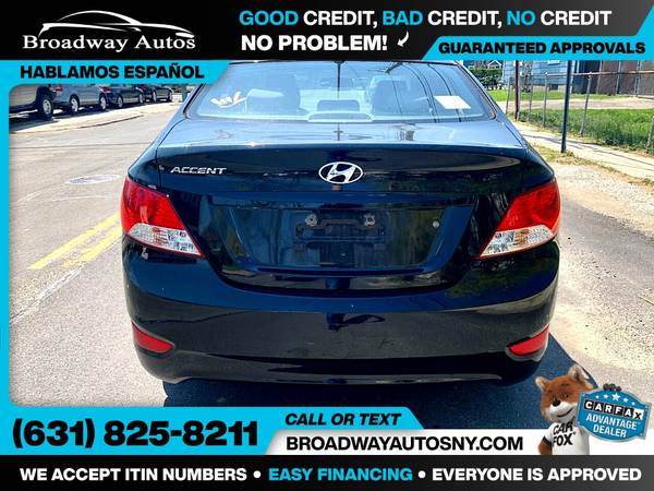 2014 Hyundai Accent Sdn Auto GLS FOR ONLY 132/mo! for sale in Amityville, NY – photo 5