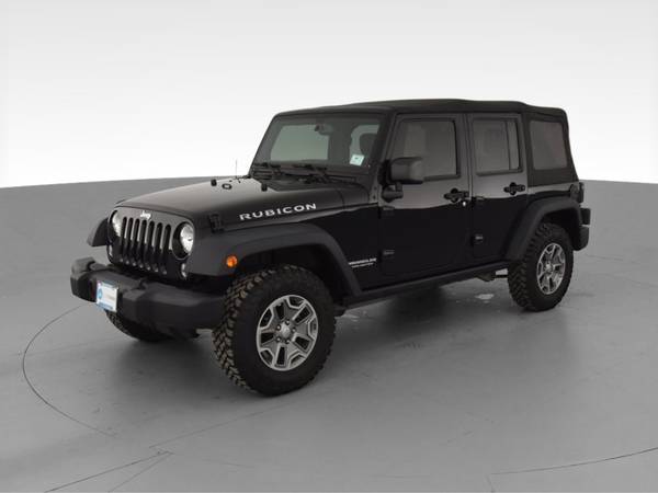 2015 Jeep Wrangler Unlimited Rubicon Sport Utility 4D suv Black - -... for sale in NEW YORK, NY – photo 3