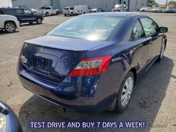 2010 Honda Civic Coupe 2dr Automatic LX Blue for sale in Woodbridge, District Of Columbia – photo 4
