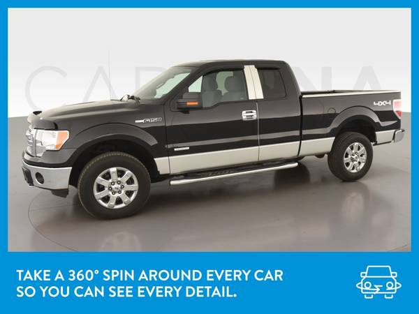 2014 Ford F150 Super Cab XLT Pickup 4D 6 1/2 ft pickup Black for sale in STATEN ISLAND, NY – photo 3