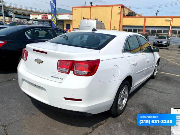 2014 Chevrolet Chevy Malibu 4dr Sdn LS w/1LS - - by for sale in Philadelphia, PA – photo 4