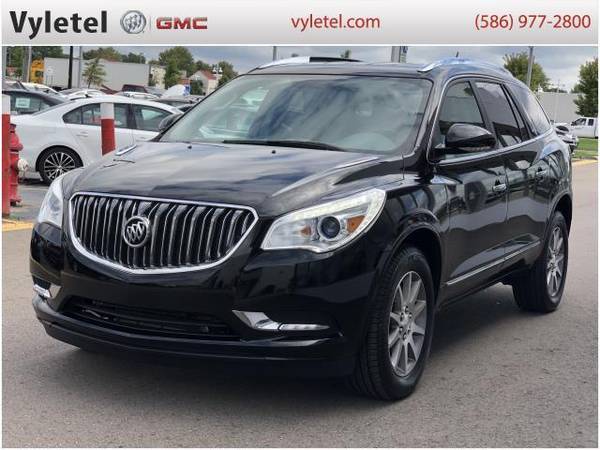 2017 Buick Enclave SUV FWD 4dr Convenience - Buick Ebony Twilight... for sale in Sterling Heights, MI – photo 5