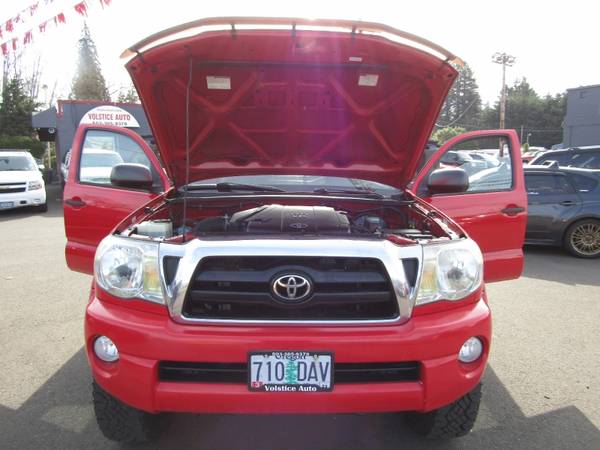 2007 Toyota Tacoma 4X4 Access V6 BRIGHT RED 164K SUPER SHARP MUST for sale in Milwaukie, OR – photo 21