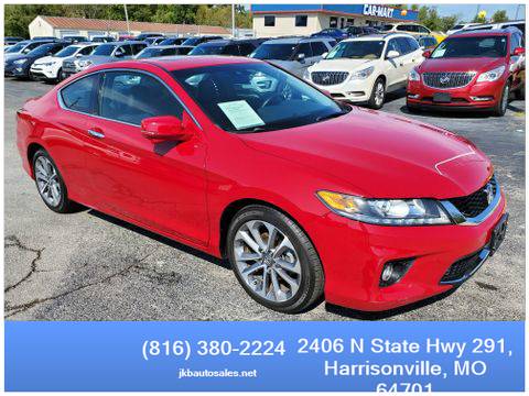 2013 Honda Accord FWD EX-L Coupe 2D Trades Welcome Financing Available for sale in Harrisonville, KS