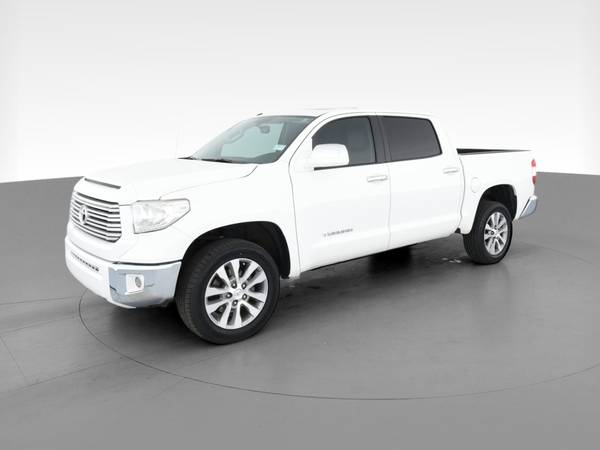 2017 Toyota Tundra CrewMax Limited Pickup 4D 5 1/2 ft pickup White -... for sale in Chattanooga, TN – photo 3