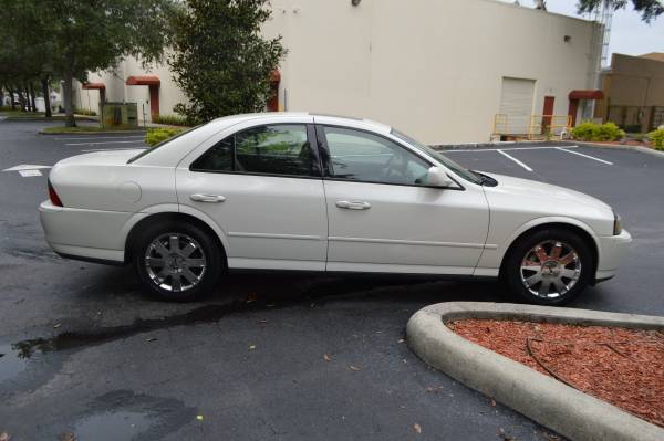 2004 LINCOLN LS WHITE/TAN LOADED 78K MILES for sale in TAMPA, FL – photo 6