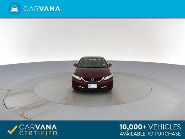 2013 Honda Civic EX Sedan 4D sedan MAROON - FINANCE ONLINE for sale in Augusta, GA – photo 19