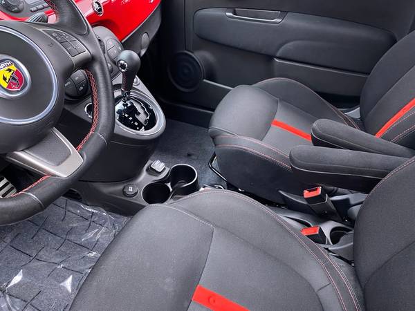 2015 FIAT 500 Abarth Hatchback 2D hatchback Red - FINANCE ONLINE -... for sale in Arlington, District Of Columbia – photo 21