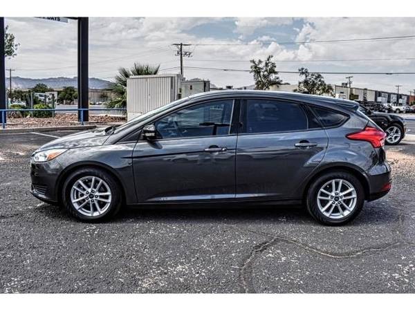 2017 Ford Focus SE hatchback Gray for sale in El Paso, TX – photo 2