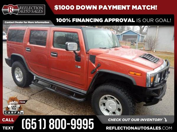 2003 Hummer H2 H 2 H-2 Wgn FOR ONLY 248/mo! - - by for sale in Oakdale, MN – photo 9