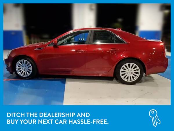 2013 Caddy Cadillac CTS 3 6 Premium Collection Sedan 4D sedan Red for sale in Lakeland, FL – photo 4