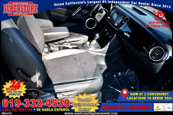 2012 VOLKSWAGEN BEETLE 2.5L HATCHBACK-EZ FINANCING-LOW DOWN! - cars... for sale in El Cajon, CA – photo 4