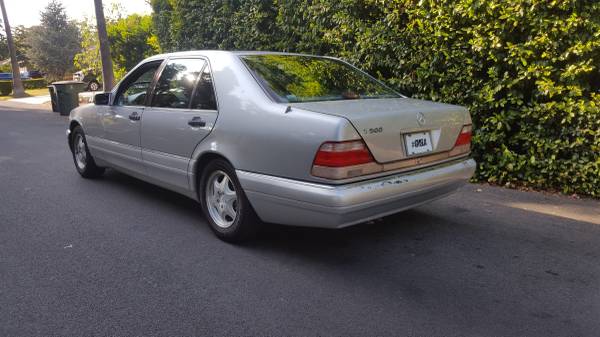 1997 MERCEDES BENZ S500 !!! CLEAN TITLE, SILVER/BLACK for sale in Pasadena, CA – photo 3