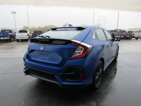 2020 *Honda* *Civic Hatchback* *EX-L CVT* Aegean Blu - cars & trucks... for sale in Omaha, NE – photo 7