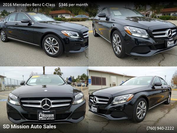 2017 Mercedes-Benz CClass C Class C-Class FOR ONLY 415/mo! - cars & for sale in Vista, CA – photo 16