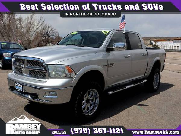 2012 Ram 1500 Crew Cab Laramie Longhorn Edition Pickup 4D 4 D 4-D 5 for sale in Greeley, CO – photo 4