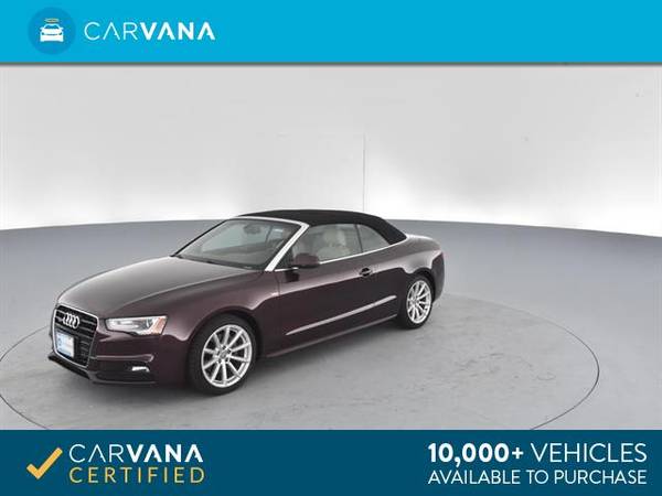 2015 Audi A5 Premium Plus Cabriolet 2D Convertible Red - FINANCE for sale in Bowling green, OH – photo 6