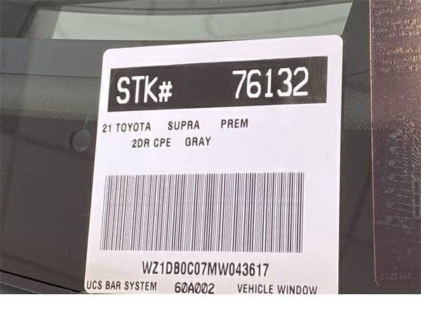 New 2021 Toyota Supra 3 0/750 below Retail! - - by for sale in Scottsdale, AZ – photo 16