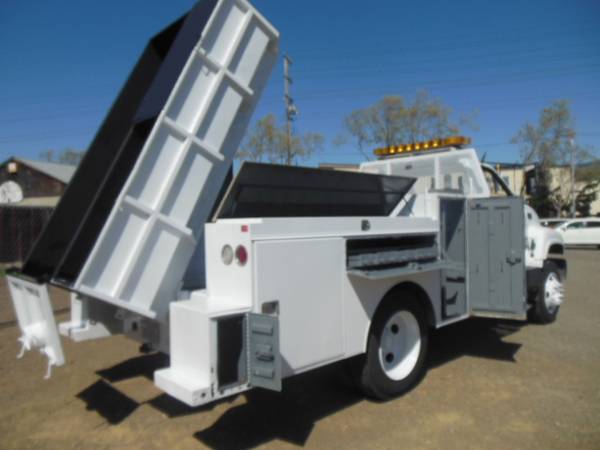 2001 Chevy Utility Service Dump Truck 328 - - by for sale in San Leandro, CA – photo 18