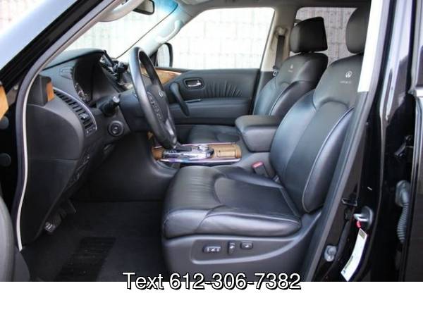 2011 INFINITI QX56 AWD LEATHER MOONROOF with - cars & trucks - by... for sale in Maplewood, MN – photo 22