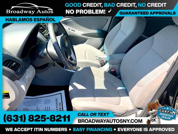 2014 Hyundai Accent Sdn Auto GLS FOR ONLY 132/mo! for sale in Amityville, NY – photo 9