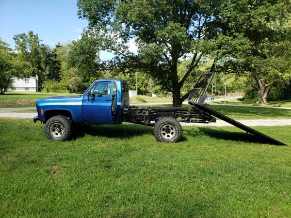 1975 Chevrolet k20 4x4 flatbed for sale in West Lafayette, IN – photo 9