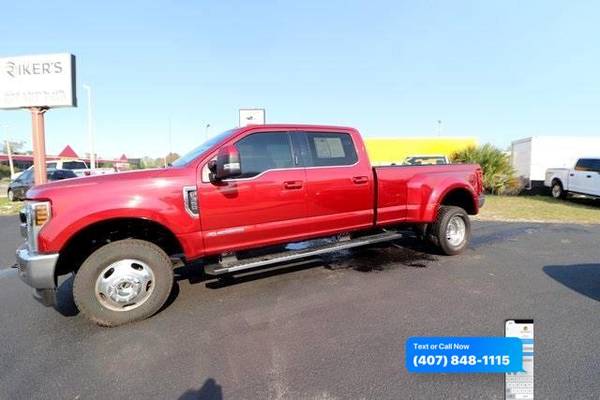 2018 Ford F-350 F350 F 350 SD Lariat Crew Cab Long Bed DRW 4WD for sale in Kissimmee, FL – photo 2