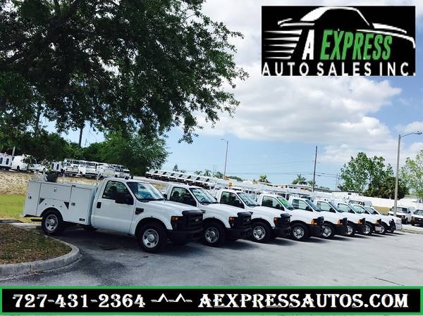 2008 FORD F350 SERVICE UTILITY TRUCK WITH LADDER RACK ONE OWNER for sale in TARPON SPRINGS, FL 34689, FL – photo 13