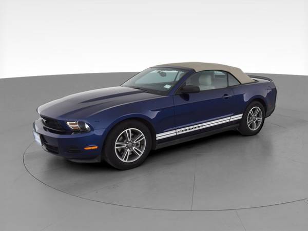 2012 Ford Mustang Premium Convertible 2D Convertible Blue - FINANCE... for sale in Bloomington, IL – photo 3