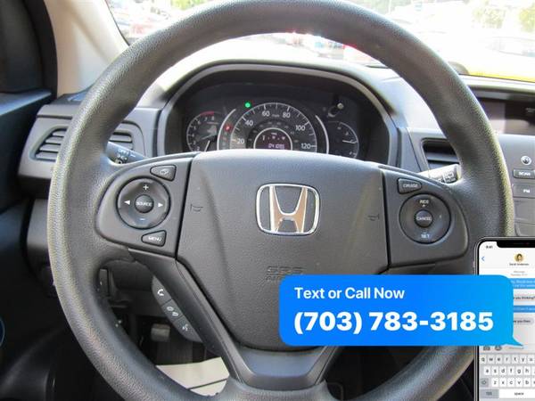 2015 HONDA CR-V LX ~ WE FINANCE BAD CREDIT - cars & trucks - by... for sale in Stafford, District Of Columbia – photo 14