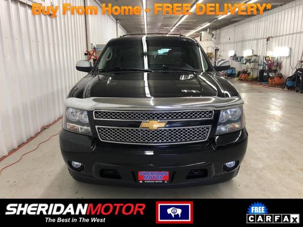 2013 Chevrolet Chevy Tahoe LTZ Black - AD153210 WE DELIVER TO MT & for sale in Sheridan, MT – photo 2