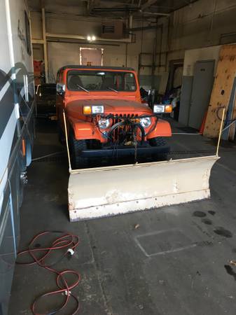 Jeep CJ7 1978 with plow - 6 Cylinder - cars & trucks - by owner -... for sale in Tonawanda, NY – photo 2