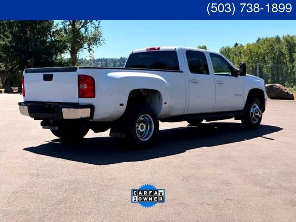2011 GMC SIERRA SLT 4DR CREW CAB 3500 HD 4X4 DIESEL DULLY LB with for sale in Gladstone, OR – photo 4