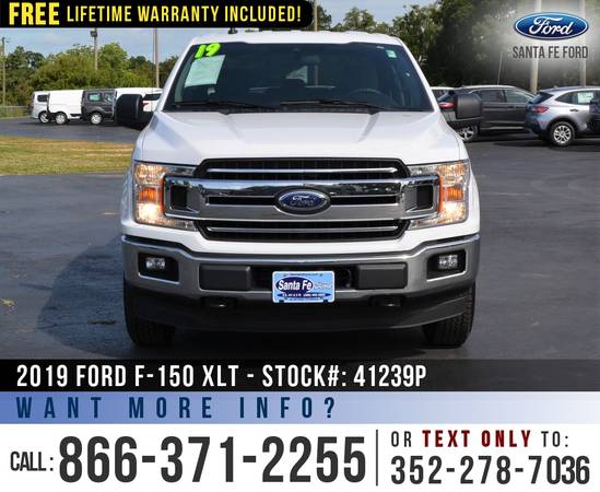 2019 FORD F150 XLT 4WD Cruise Control, Bedliner, Remote Start for sale in Alachua, FL – photo 2