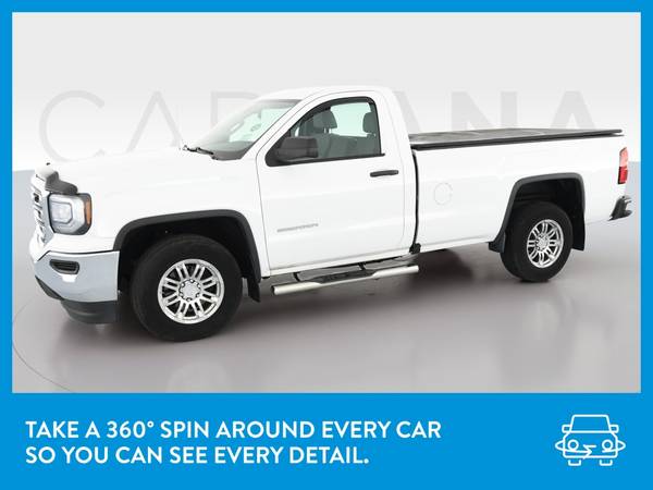 2016 GMC Sierra 1500 Regular Cab Pickup 2D 6 1/2 ft pickup White for sale in Washington, District Of Columbia – photo 3