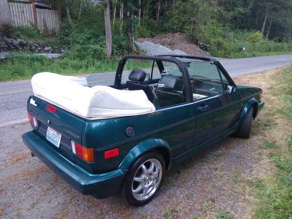 92 VW Cabriolet Convertible Wolfsburg Edition - - by for sale in Bellingham, WA – photo 9
