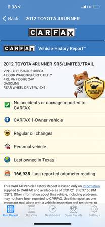 2012 Toyota 4Runner SR5 4x4 ONE OWNER - - by dealer for sale in Austin, TX – photo 14