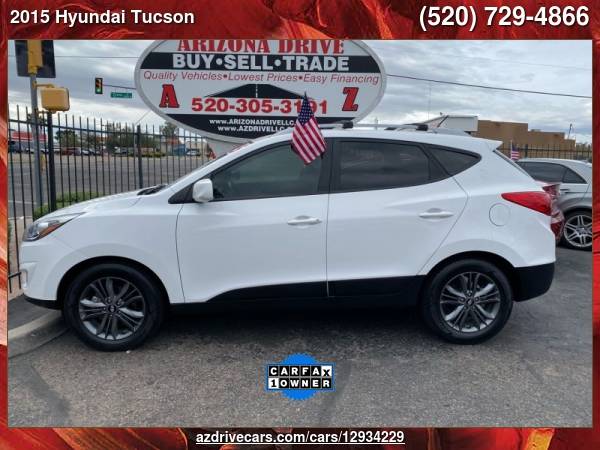 2015 Hyundai Tucson SE 4dr SUV ARIZONA DRIVE FREE MAINTENANCE FOR 2... for sale in Tucson, AZ – photo 2