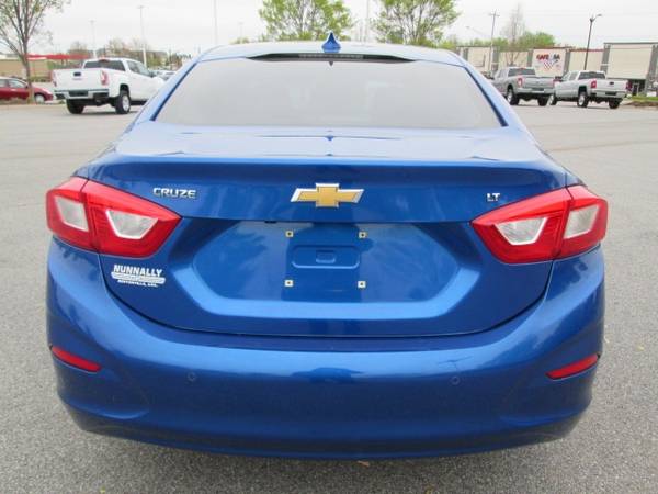 2016 Chevy Chevrolet Cruze LT sedan Kinetic Blue Metallic - cars & for sale in Bentonville, MO – photo 4
