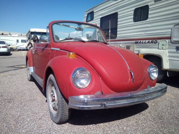 1978 VW Super Beetle Convertible *Runs but needs some TLC* for sale in Tucson, CA