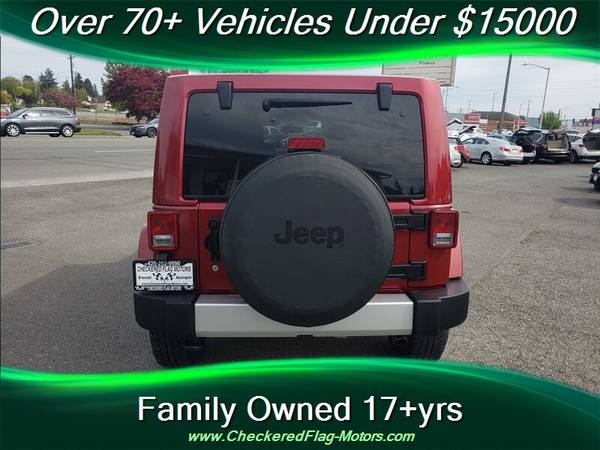 2011 Jeep Wrangler Unlimited Sahara - 1 Owner Local Rig! - cars & for sale in Everett, WA – photo 10