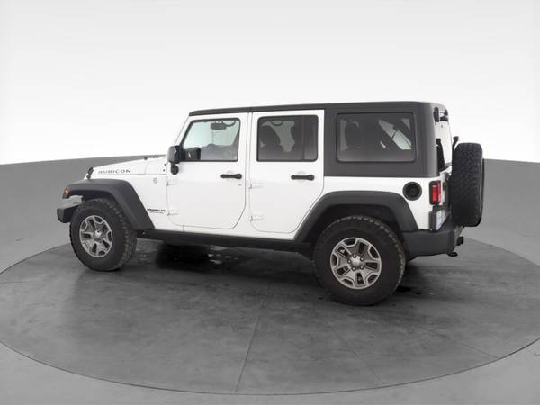 2015 Jeep Wrangler Unlimited Rubicon Sport Utility 4D suv White - -... for sale in Hugo, MN – photo 6