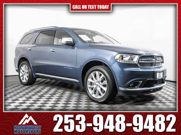2019 Dodge Durango Citadel AWD - - by dealer for sale in PUYALLUP, WA