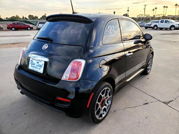 2013 Fiat 500 Sport Hatchback FREE CARFAX ON EVERY VEHICLE - cars &... for sale in Glendale, AZ – photo 4