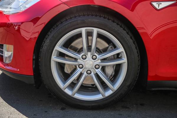2014 Tesla Model S P85 hatchback Red Multi-Coat - - by for sale in Sacramento , CA – photo 9