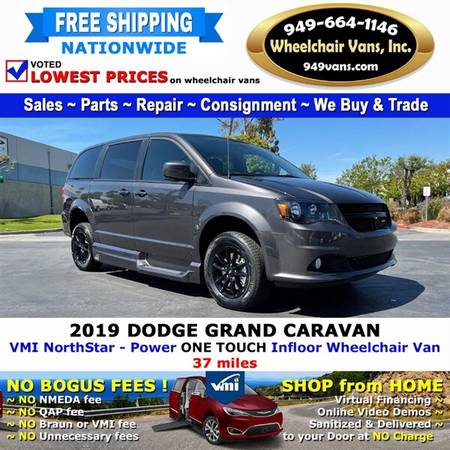 2019 Dodge Grand Caravan SE Plus Wheelchair Van VMI Northstar - Pow for sale in LAGUNA HILLS, AZ – photo 10