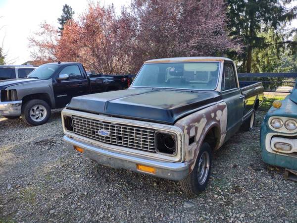 72 chevy pu long bed for sale in Black Diamond, WA – photo 2