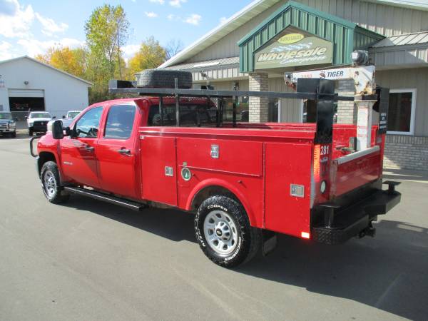 2014 chevrolet 3500 duramax diesel crew cab utility 4x4 4wd - cars &... for sale in Forest Lake, WI – photo 2